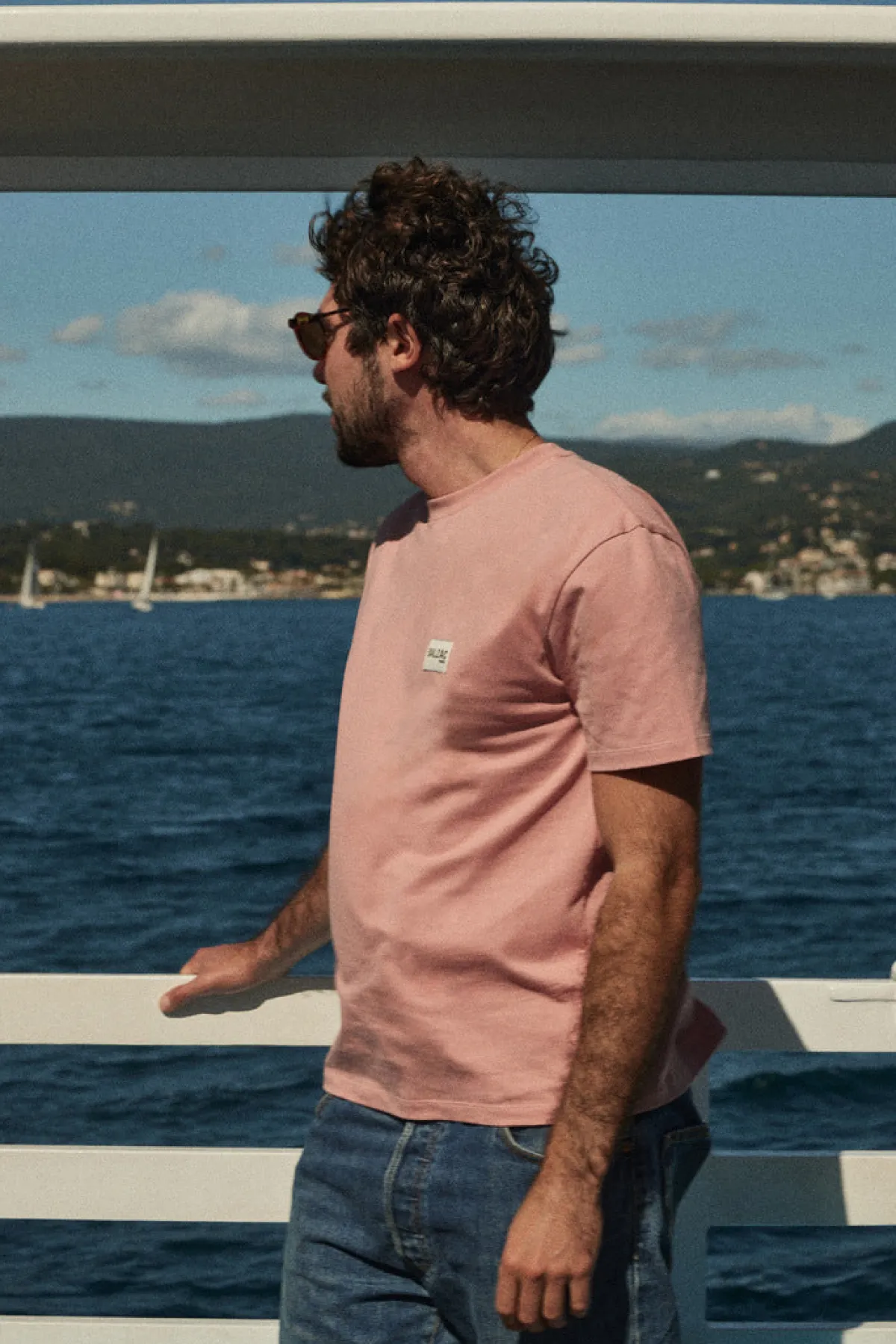 Balzac Paris Tee-shirt Martel Vieux rose Flash Sale