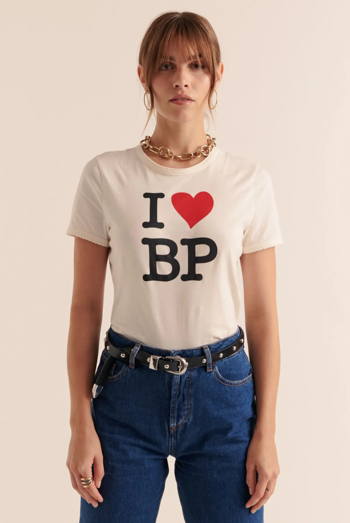 Balzac Paris Tee-shirt Willow I love paris blanc Shop
