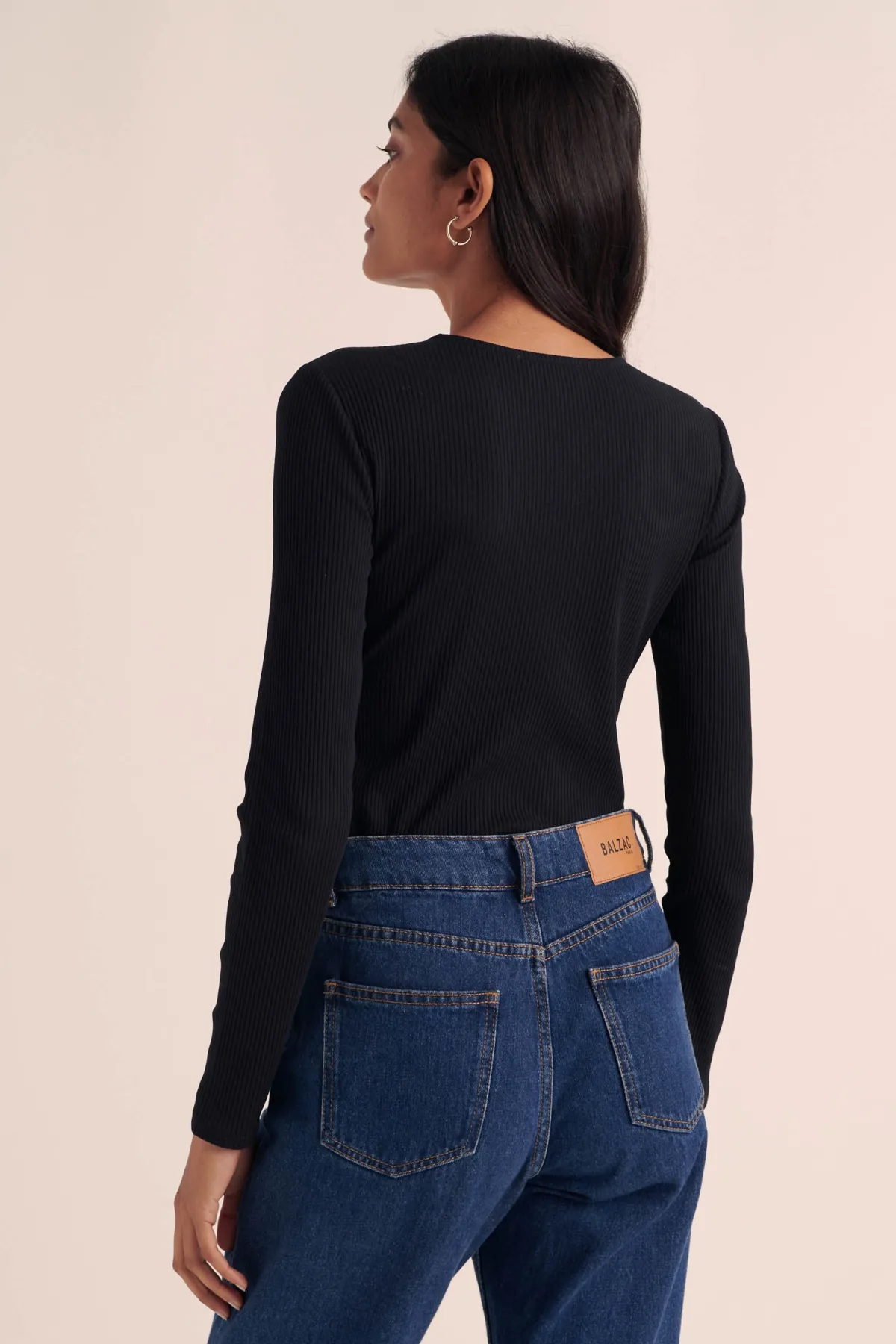 Balzac Paris Top Angele Noir Fashion