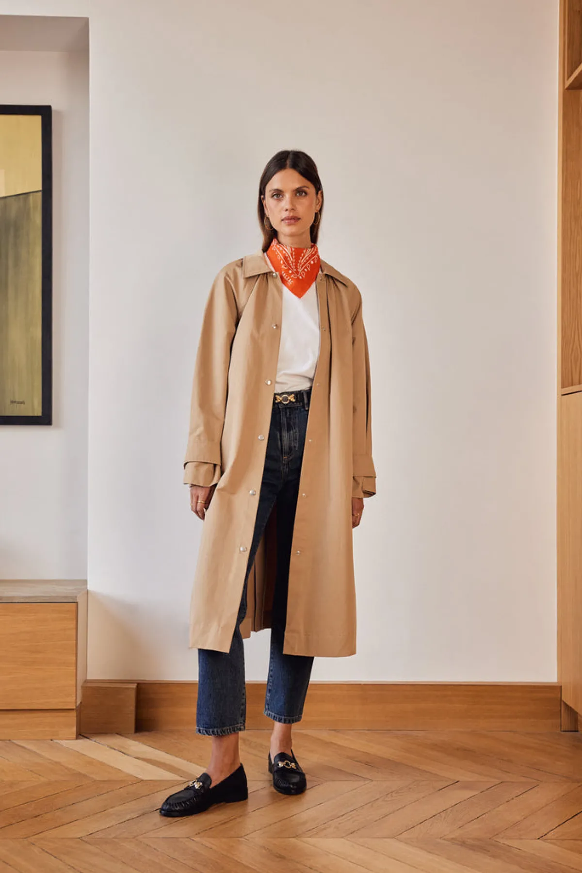 Balzac Paris Trench Galant Beige Discount