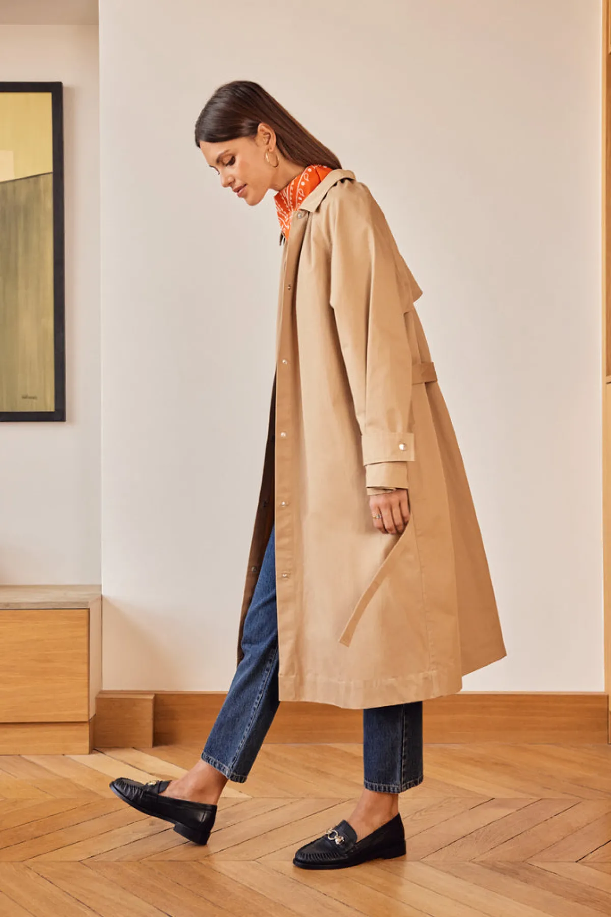 Balzac Paris Trench Galant Beige Discount