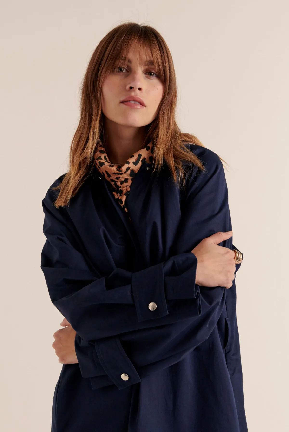 Balzac Paris Trench Galant Marine Best Sale
