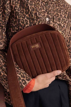 Balzac Paris Vareuse Cyrius Léopard café Sale