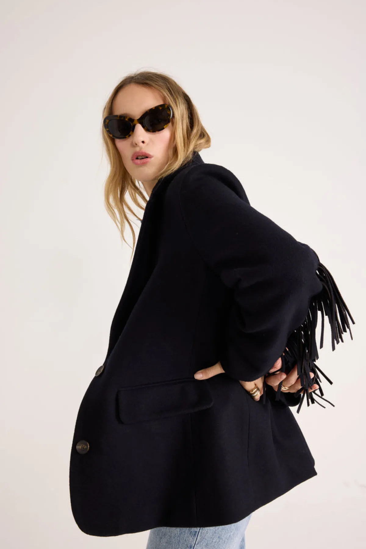 Balzac Paris Veste Marceau Marine Fashion