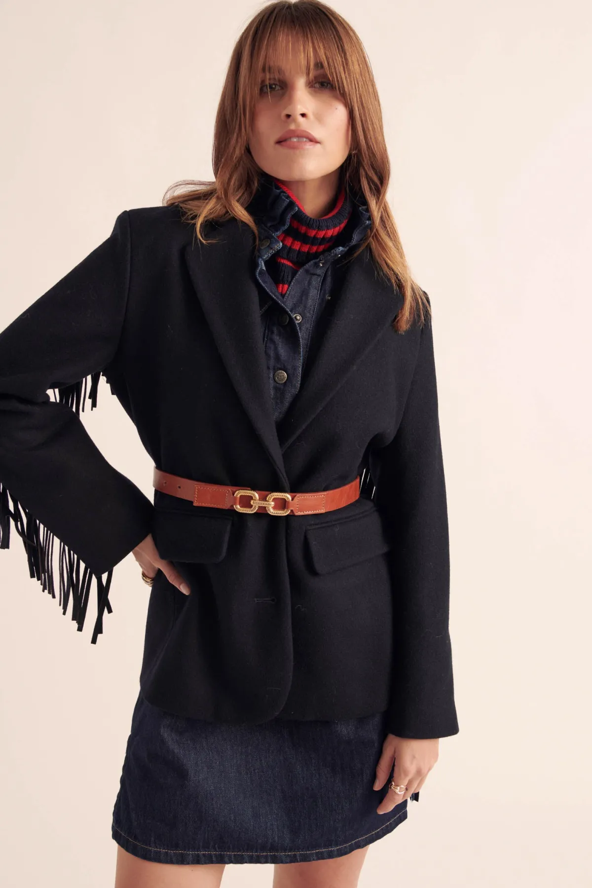 Balzac Paris Veste Marceau Marine Fashion
