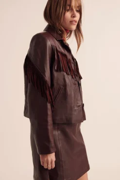 Balzac Paris Veste Serena Bordeaux Store