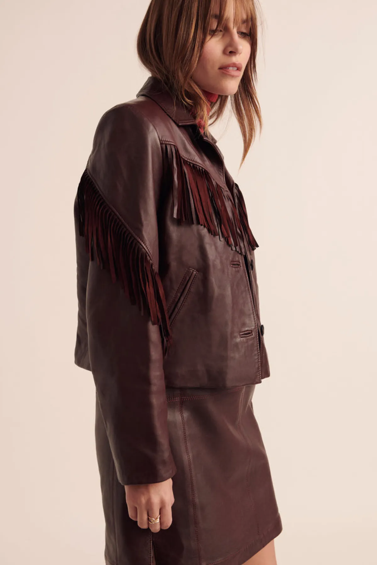 Balzac Paris Veste Serena Bordeaux Store